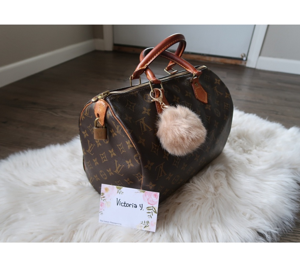 Vintage Speedy 30 Monogram